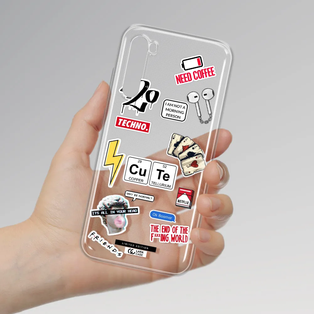 Cute Xiaomi Redmi Note 8T Clear Tpu Case