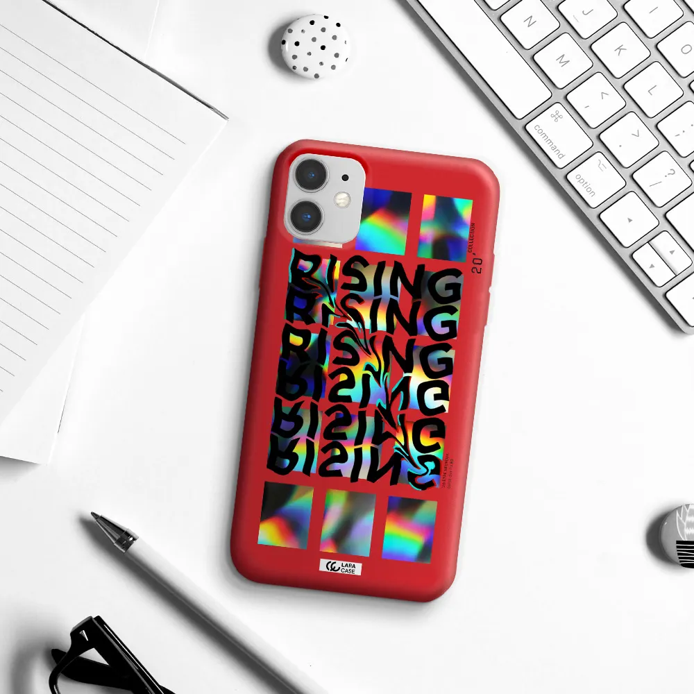 Rising Apple iPhone 11 Silicone Imperial Red Case