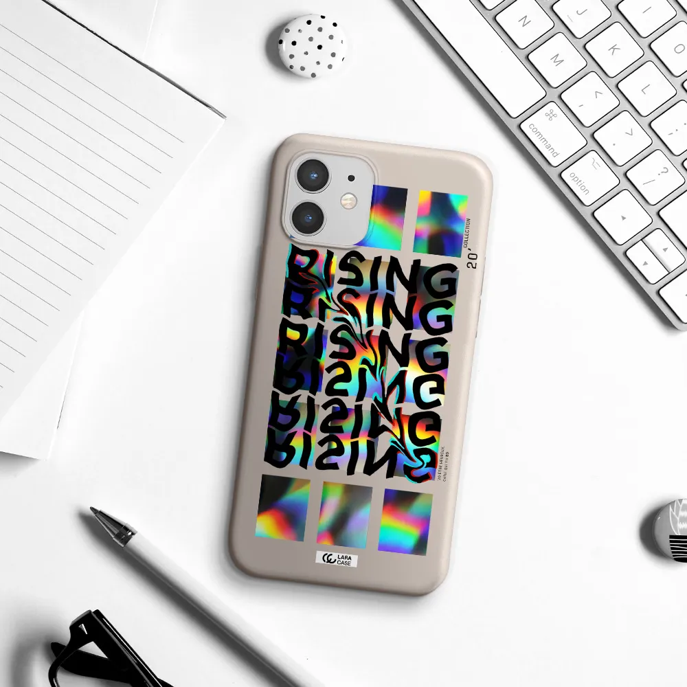 Rising Apple iPhone 12 mini Silicone Stone Case