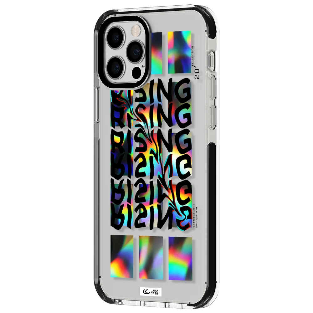 Rising Apple iPhone 12 pro impact black border Case