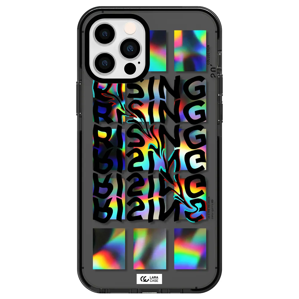 Rising Apple iPhone 12 pro impact Smoke Black Case