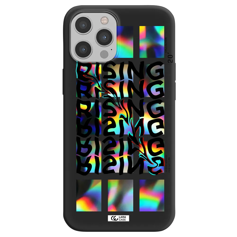 Rising Apple iPhone 12 pro max Silicone black Case