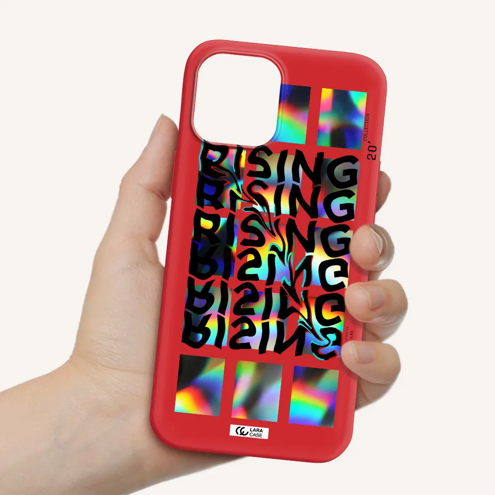 Rising Apple iPhone 12 pro max Silicone Imperial Red Case