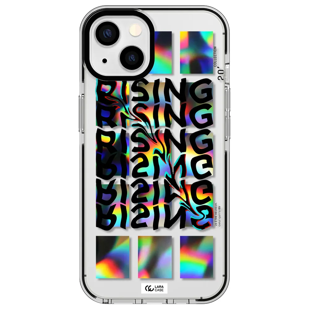 Rising Apple iPhone 13 impact black border Case