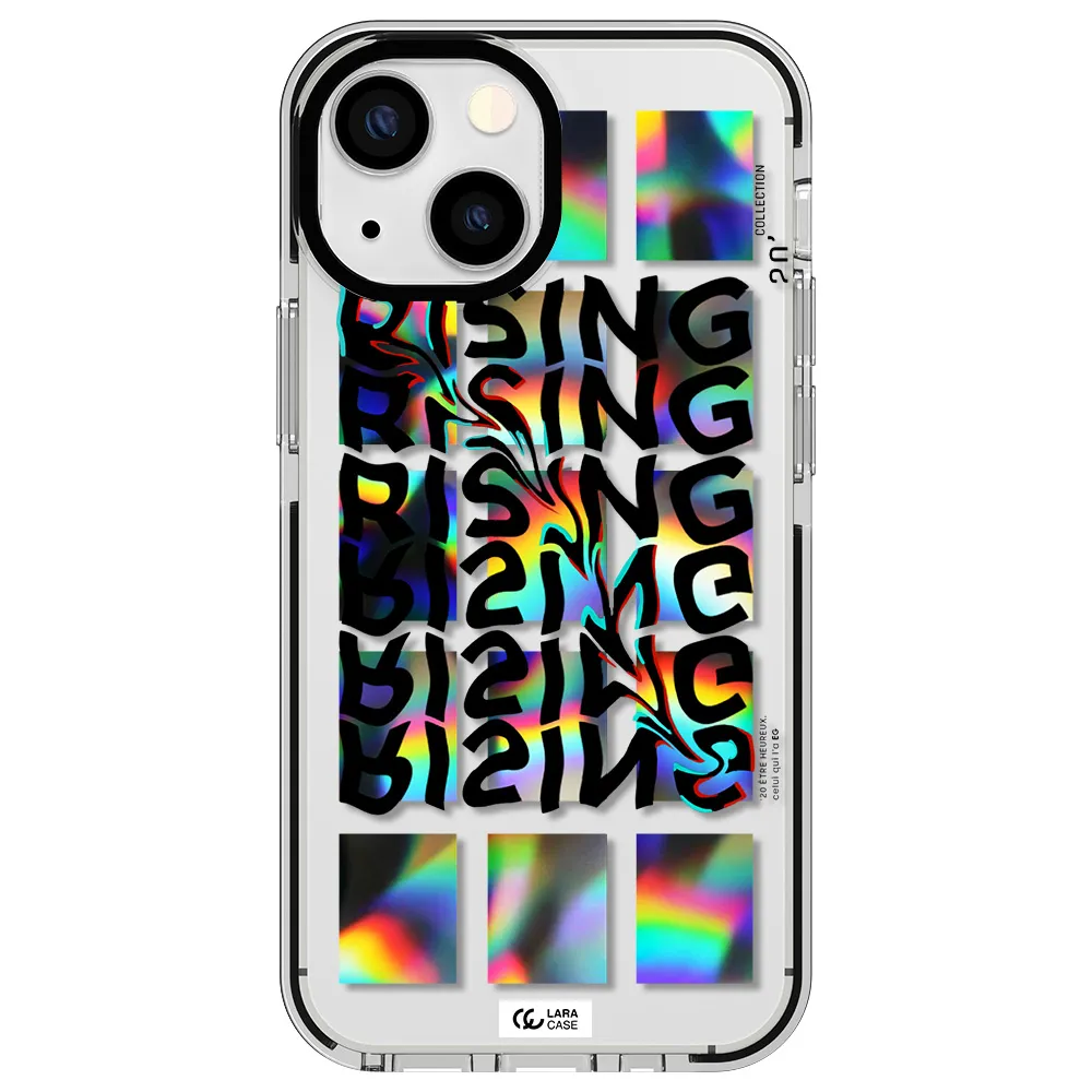 Rising Apple iPhone 13 mini impact black border Case