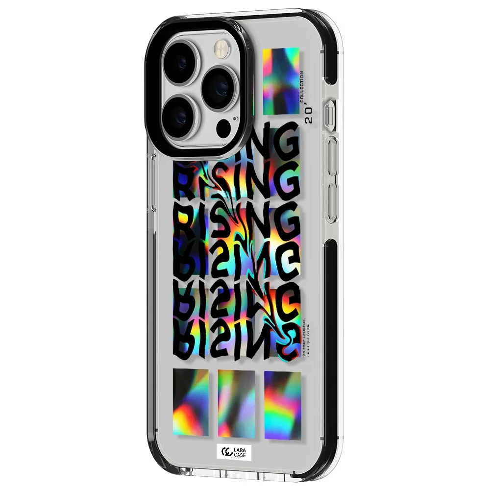 Rising Apple iPhone 13 Pro impact black border Case