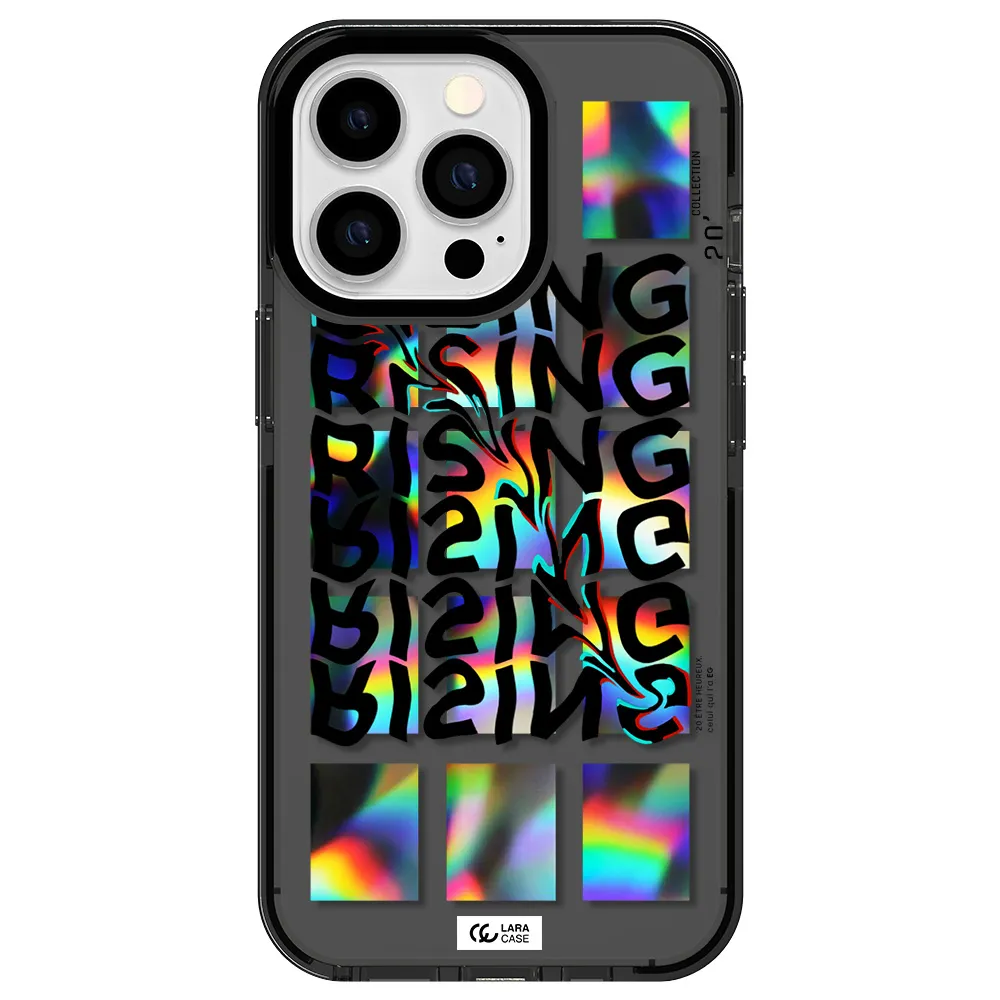 Rising Apple iPhone 13 Pro impact Smoke Black Case
