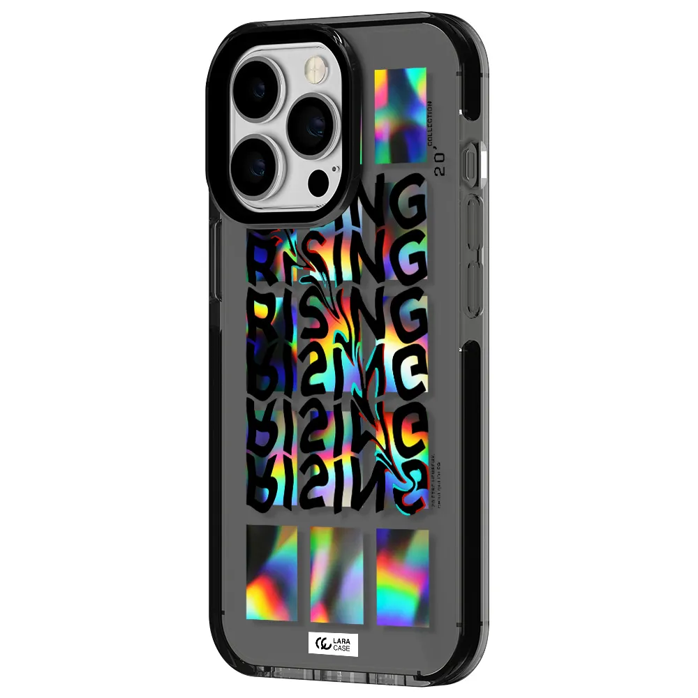 Rising Apple iPhone 13 Pro impact Smoke Black Case