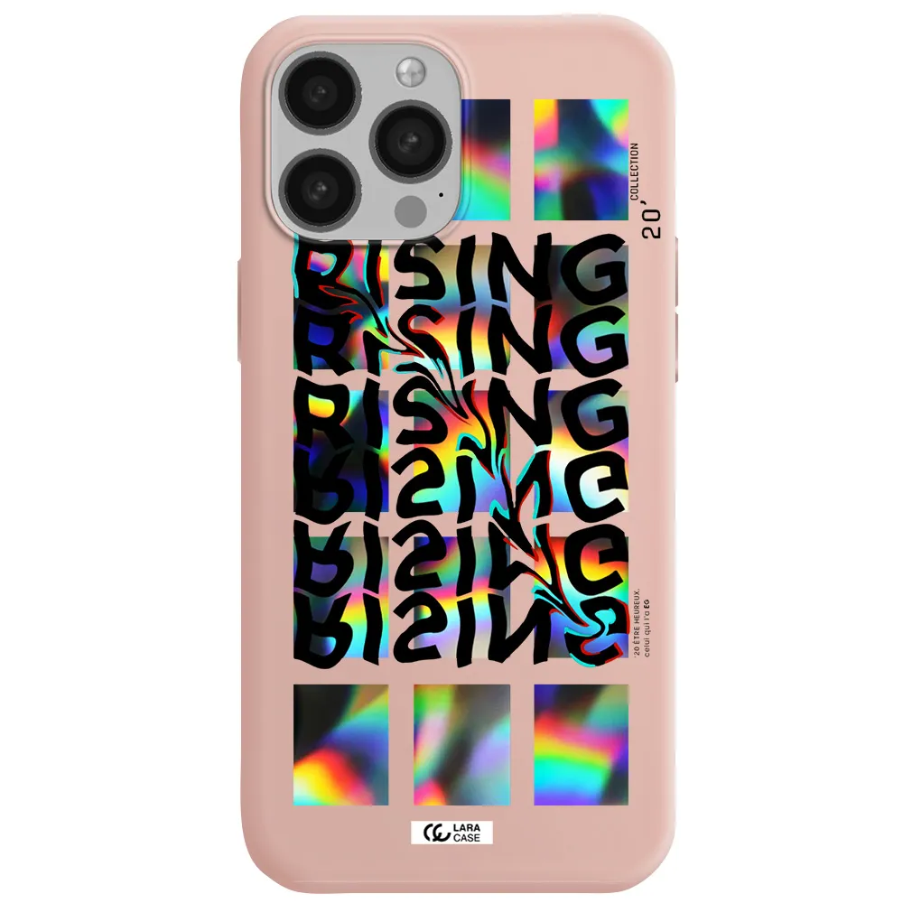 Rising Apple iPhone 13 Pro Silicone pastel pink Case