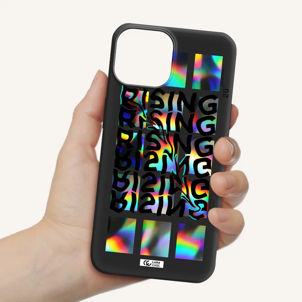 Rising Apple iPhone 13 Silicone black Case