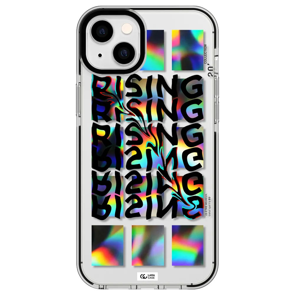 Rising Apple iPhone 14 plus impact black border Case