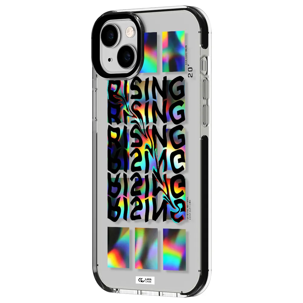 Rising Apple iPhone 14 plus impact black border Case
