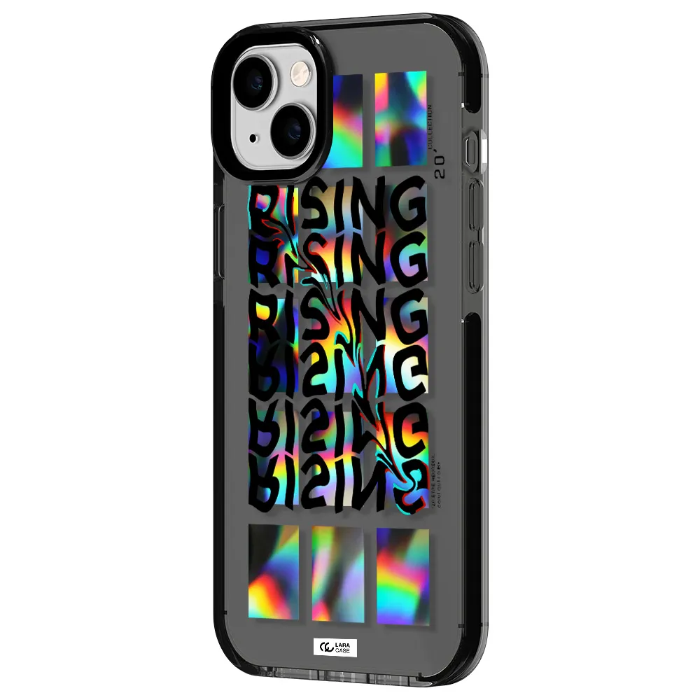Rising Apple iPhone 14 plus impact Smoke Black Case