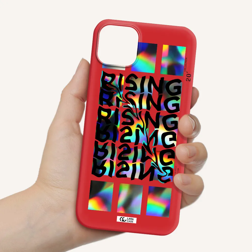 Rising Apple iPhone 14 plus Silicone Imperial Red Case