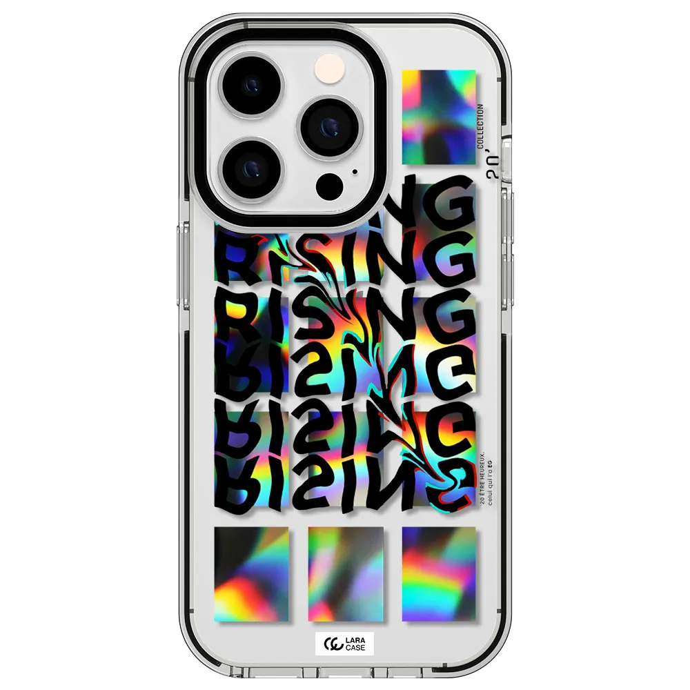 Rising Apple iPhone 14 pro impact black border Case