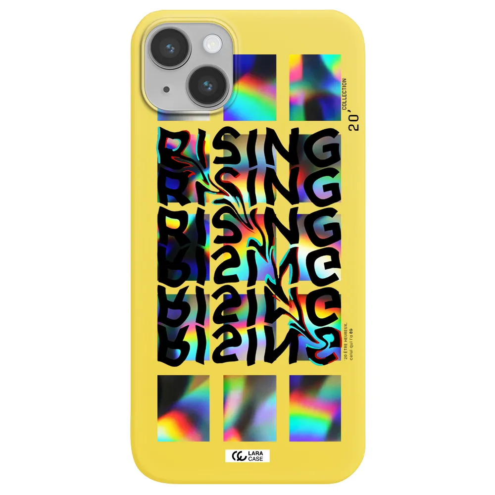 Rising Apple iPhone 14 Silicone canary yellow Case