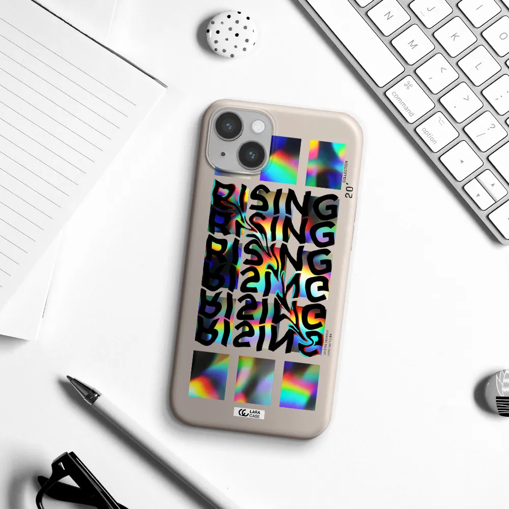Rising Apple iPhone 14 Silicone Stone Case