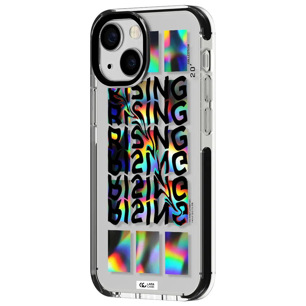 Rising Apple iPhone 15 impact black border Case