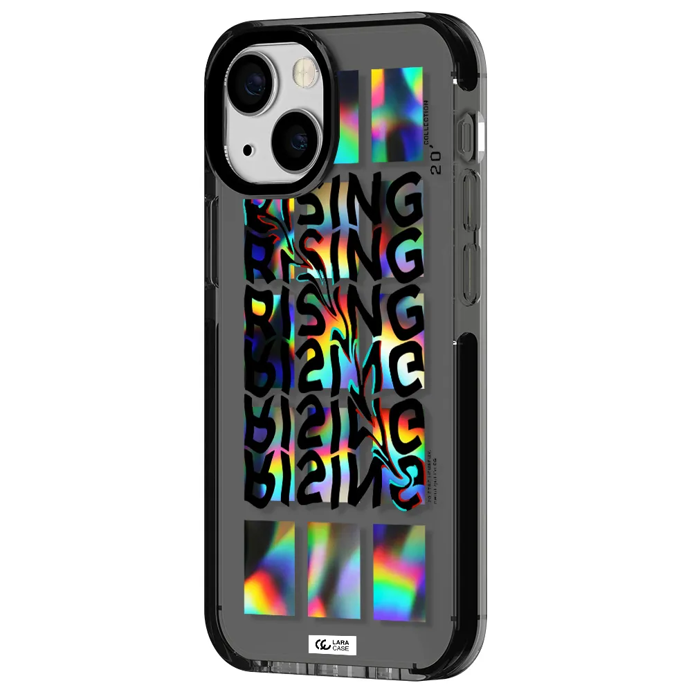 Rising Apple iPhone 15 impact Smoke Black Case