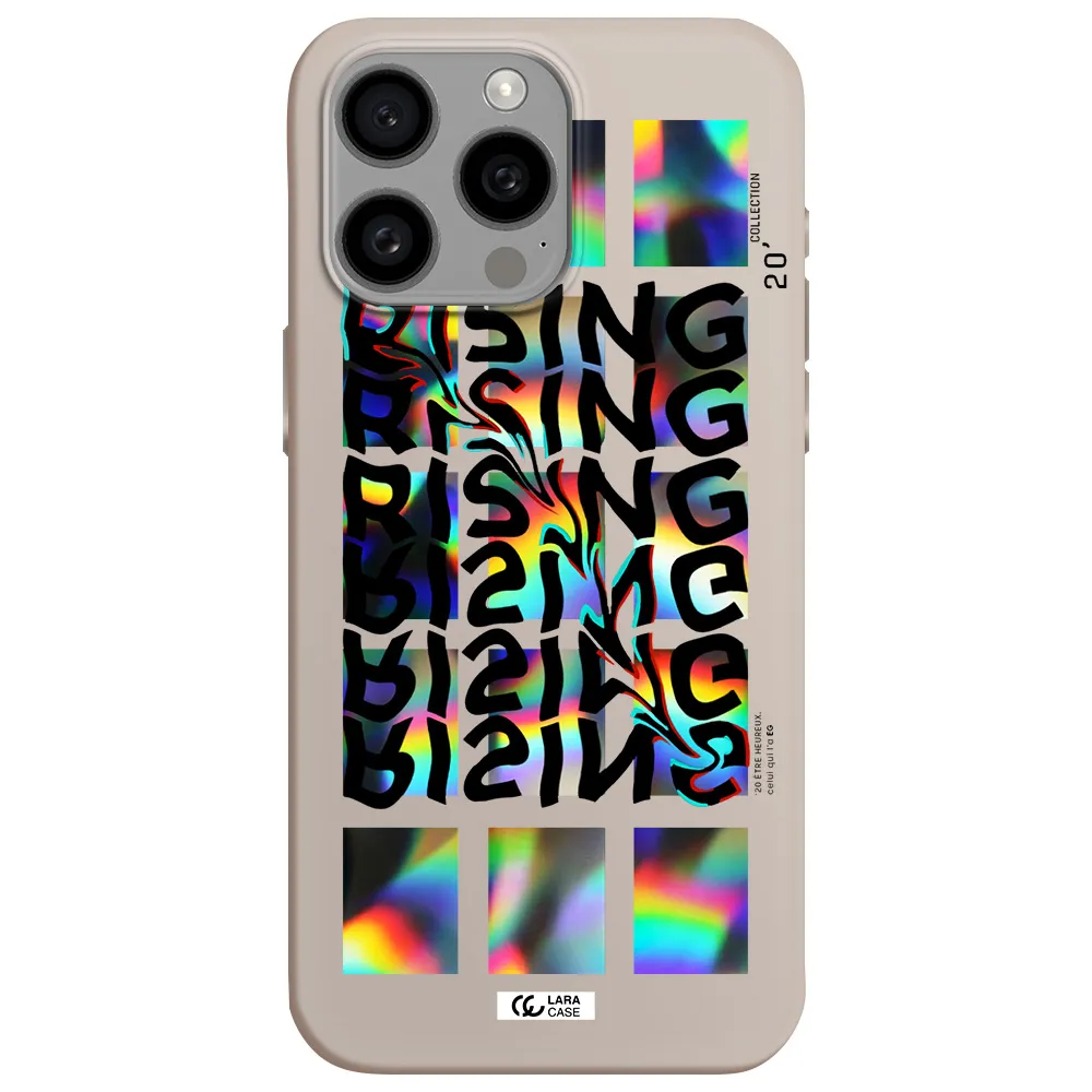 Rising Apple Iphone 15 Pro max Silicone Stone Case