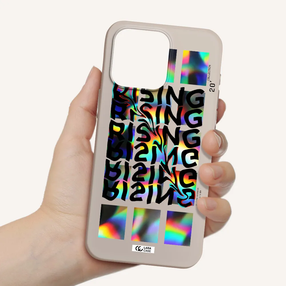 Rising Apple Iphone 15 Pro max Silicone Stone Case