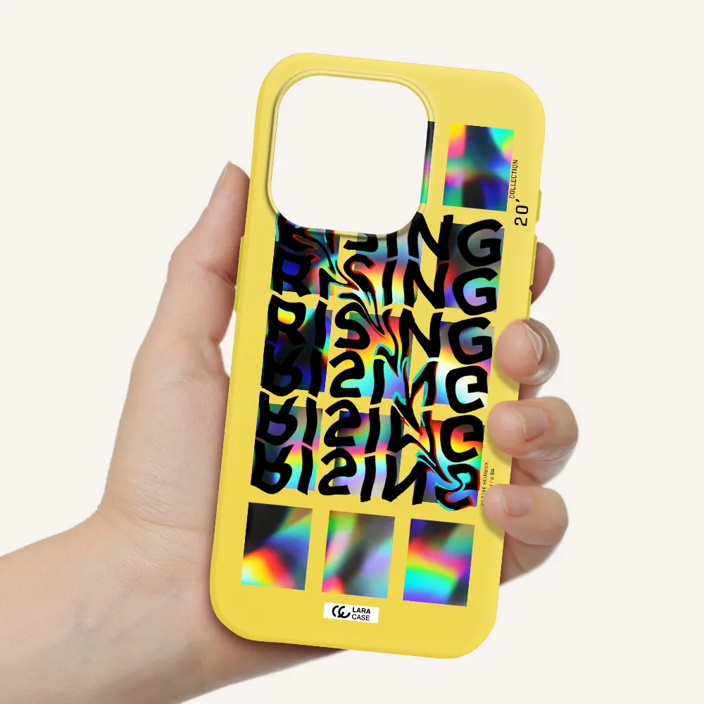 Rising Apple Iphone 15 Pro Silicone Canary Yellow Case