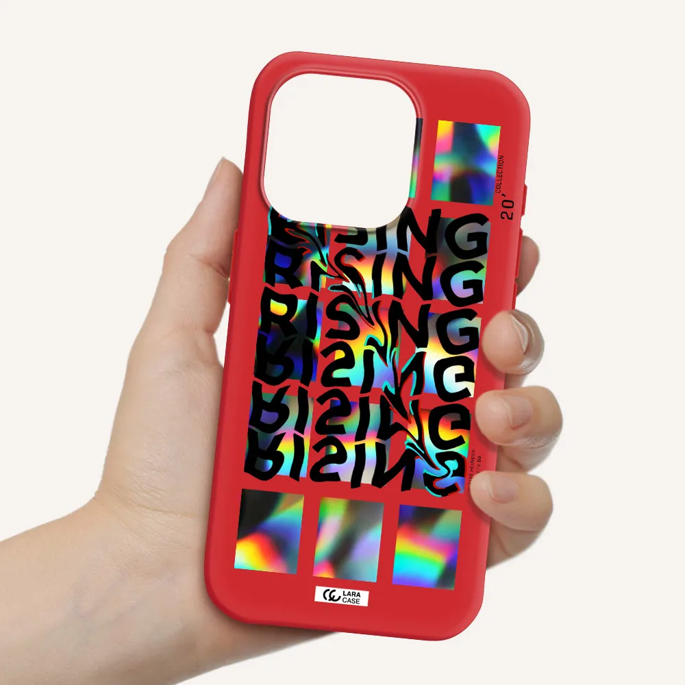 Rising Apple Iphone 15 Pro Silicone Imperial Red Case