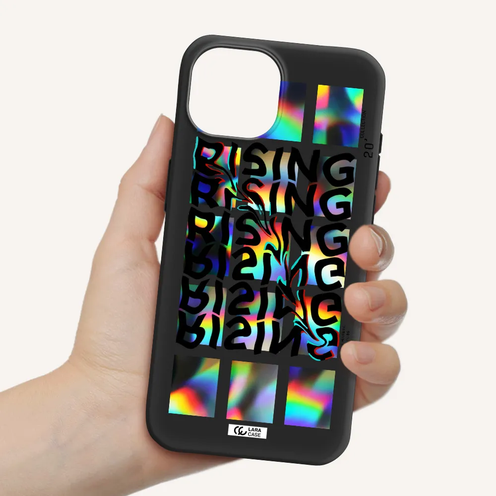 Rising Apple iPhone 15 Silicone black Case