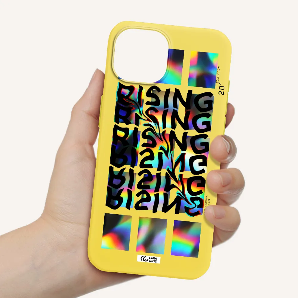 Rising Apple iPhone 15 Silicone canary yellow Case
