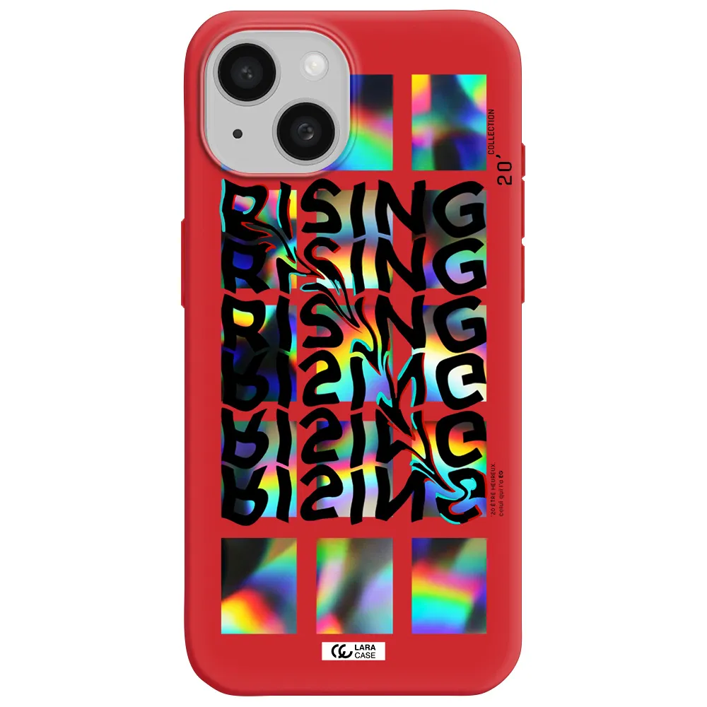 Rising Apple Iphone 15 Silicone Imperial Red Case