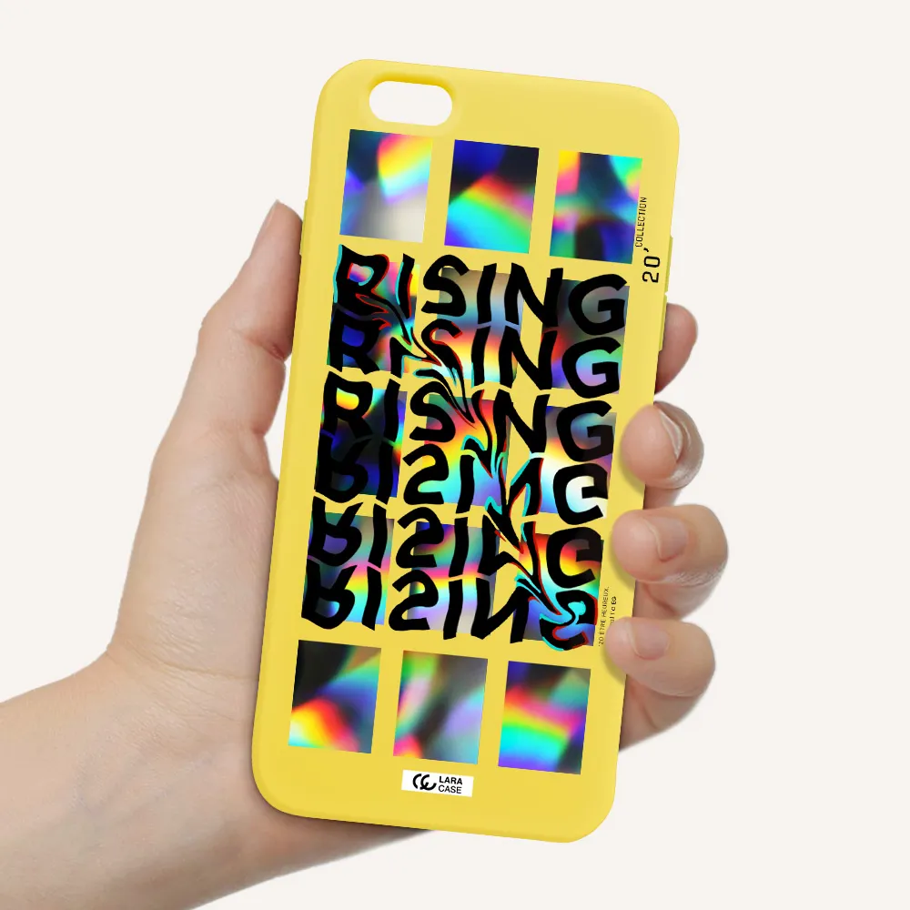 Rising Apple iPhone 6 plus Silicone canary yellow Case