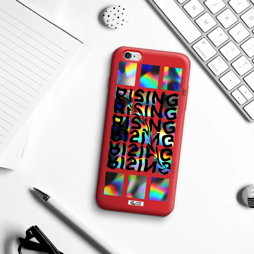 Rising Apple iPhone 6 plus Silicone Imperial Red Case