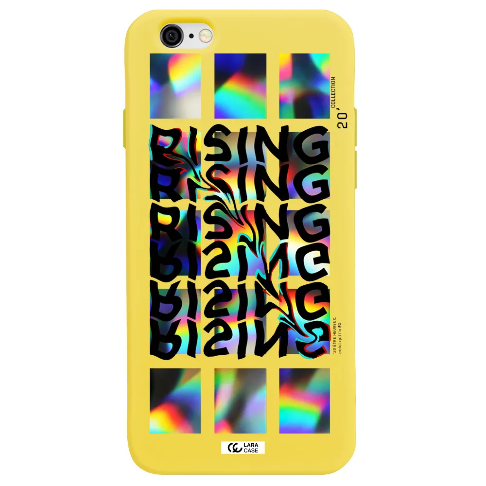 Rising Apple iPhone 6 Silicone canary yellow Case