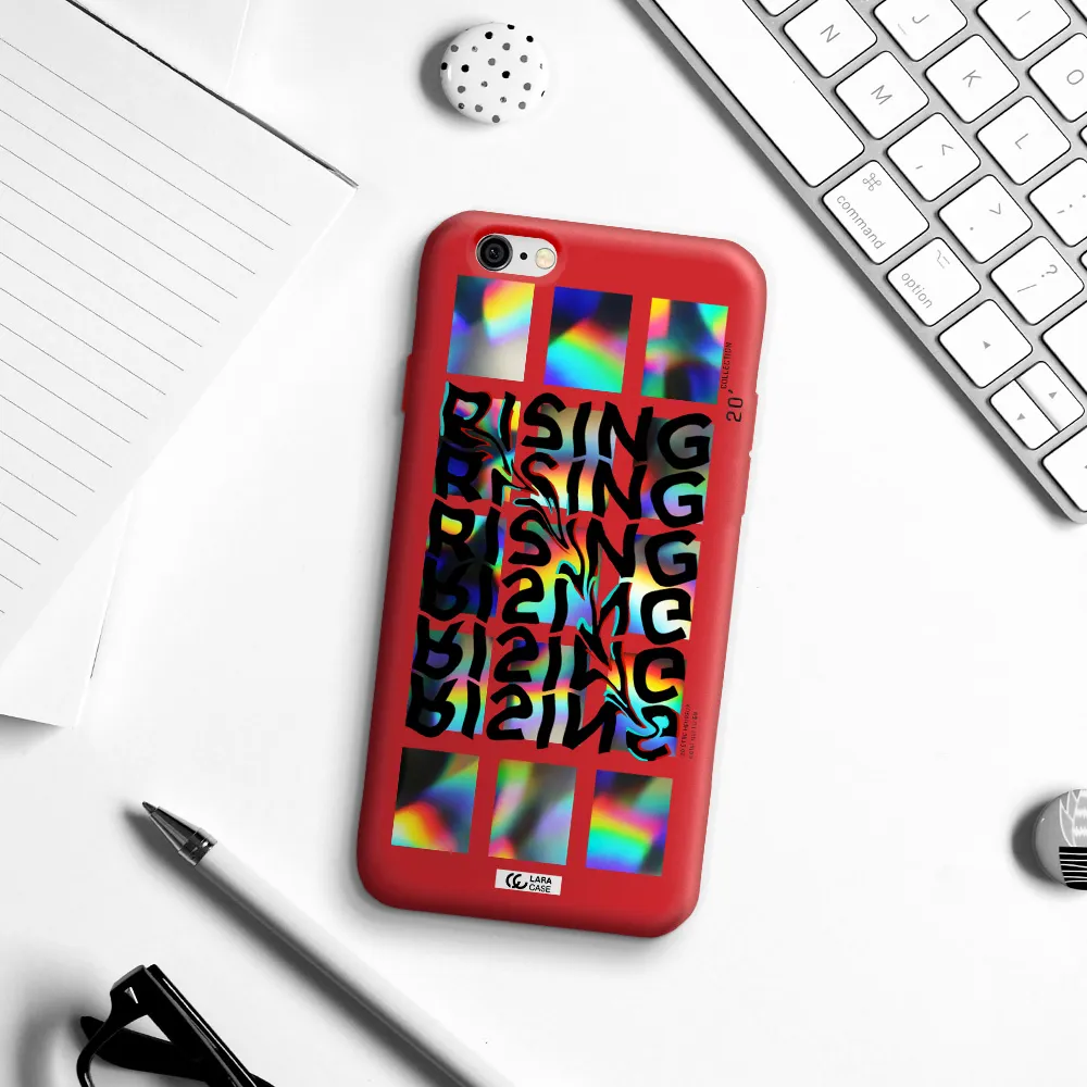 Rising Apple iPhone 6 Silicone Imperial Red Case