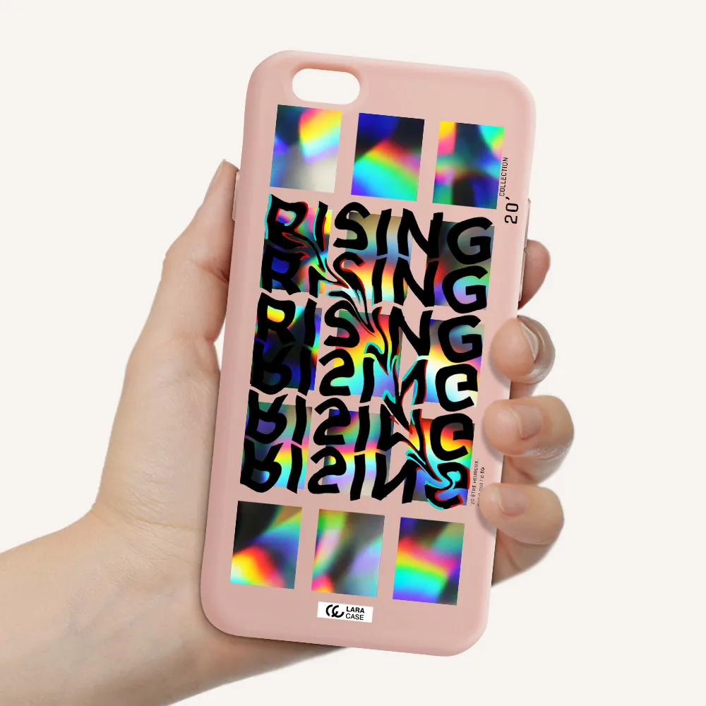 Rising Apple iPhone 6 Silicone pastel pink Case
