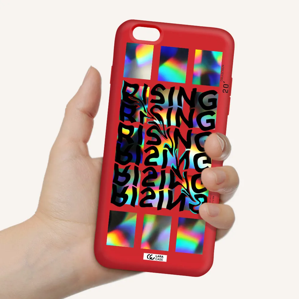 Rising Apple iPhone 6S Silicone Imperial Red Case