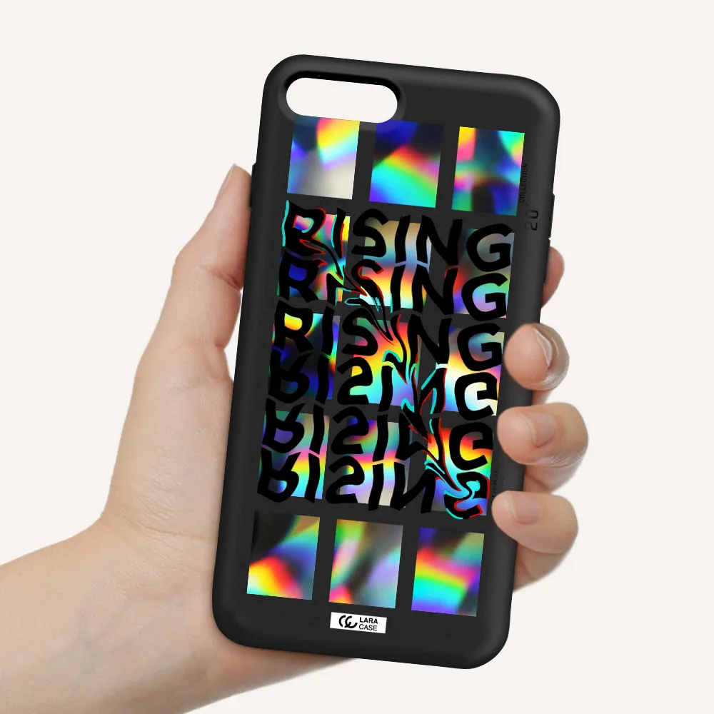 Rising Apple iPhone 7 plus Silicone black Case