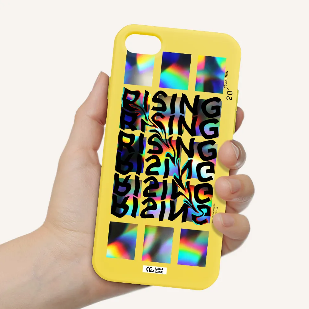 Rising Apple iPhone 7 Silicone canary yellow Case