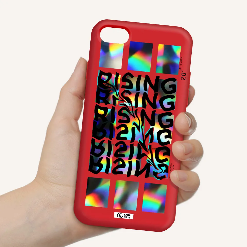 Rising Apple iPhone 7 Silicone Imperial Red Case