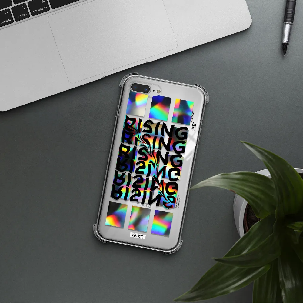 Rising Apple iPhone 8 plus Clear PC Case