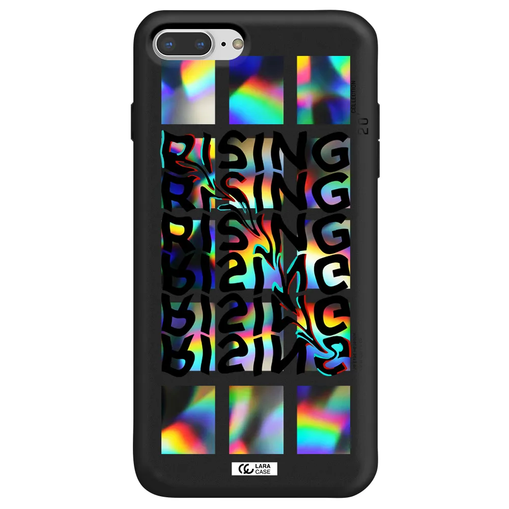 Rising Apple iPhone 8 plus Silicone black Case