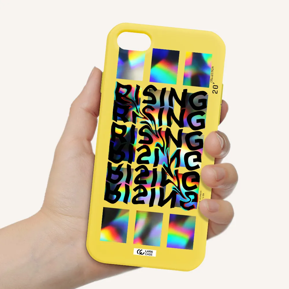 Rising Apple iPhone 8 Silicone canary yellow Case