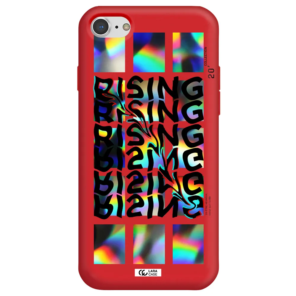 Rising Apple iPhone 8 Silicone Imperial Red Case