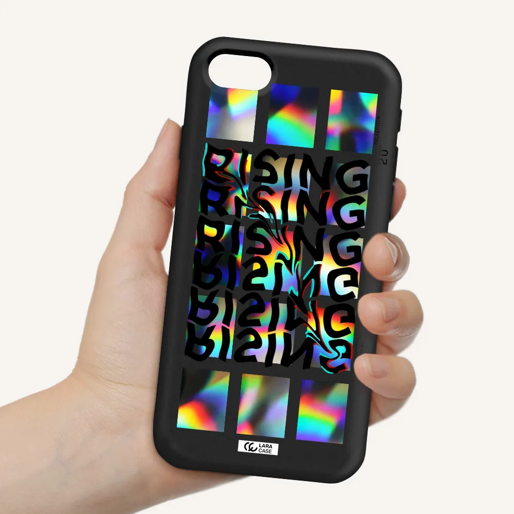 Rising Apple iPhone se 2020 Silicone black Case