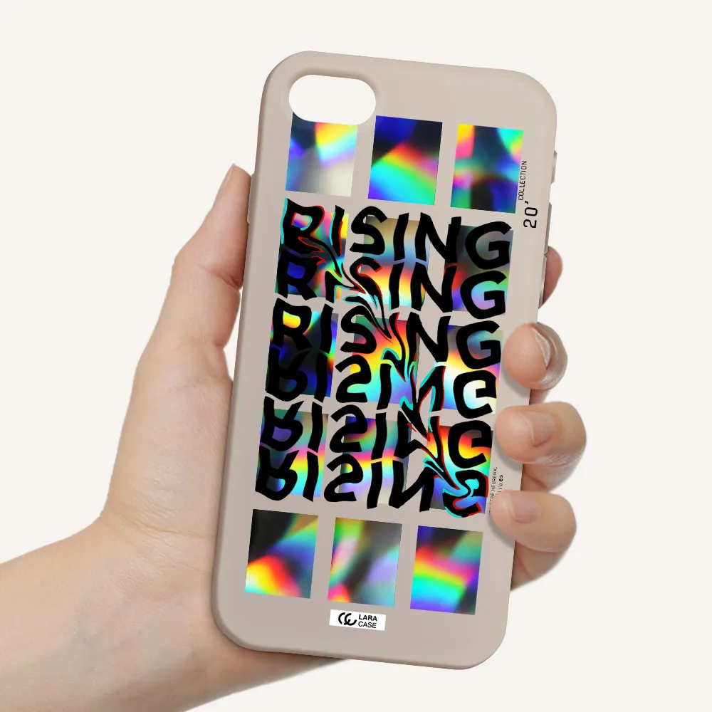 Rising Apple iPhone se 2020 Silicone Stone Case