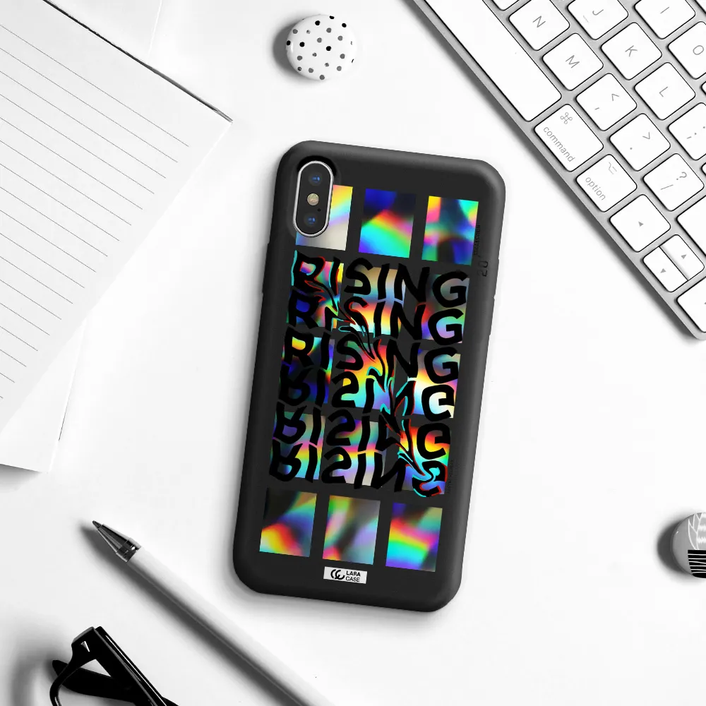 Rising Apple iPhone X Silicone black Case