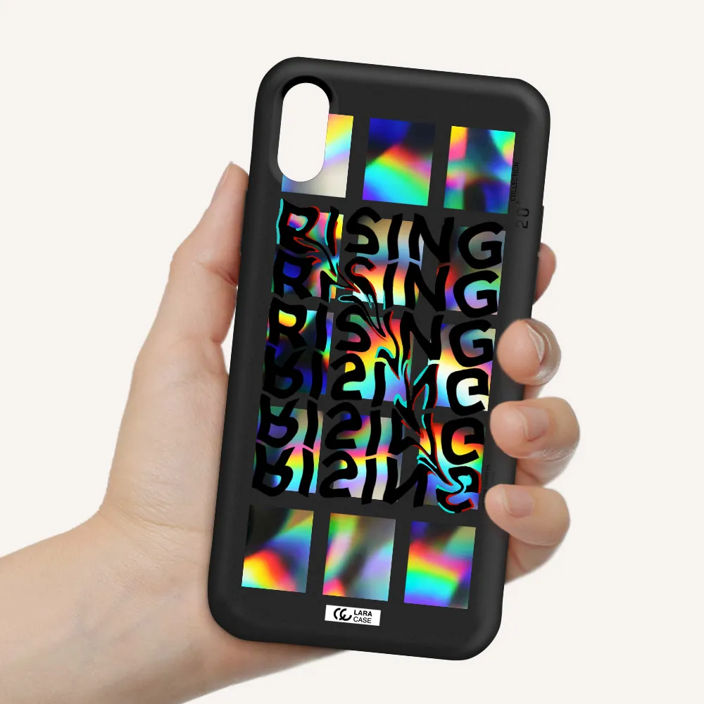 Rising Apple iPhone XS Silicone black Case