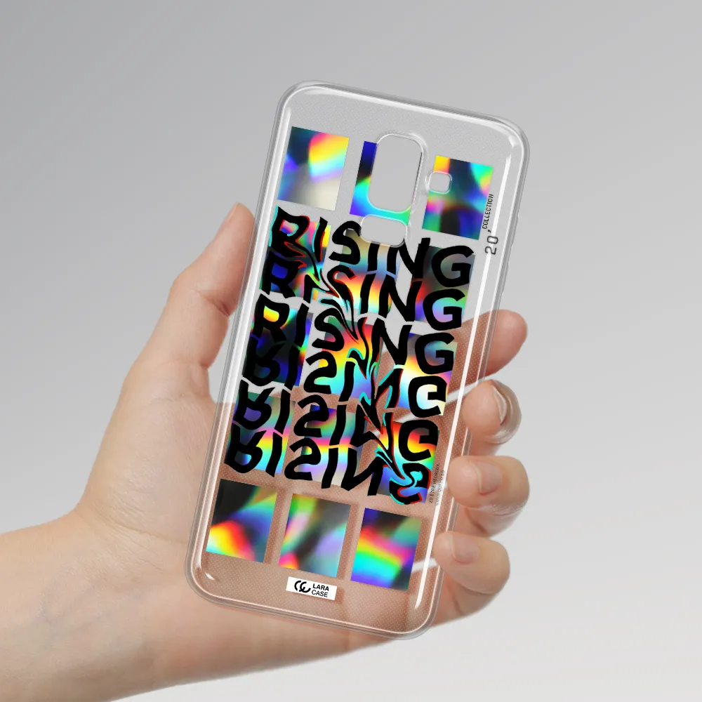 Rising Samsung J8 Clear TPU Case