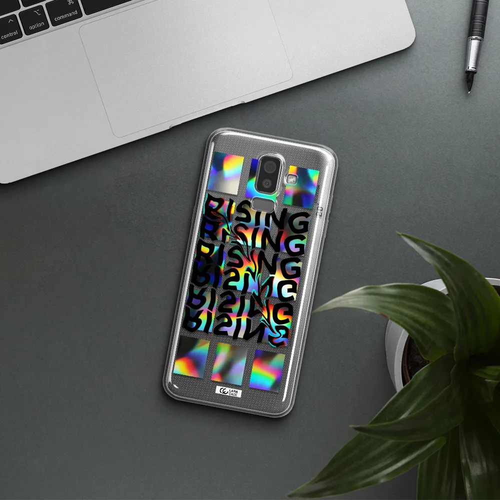 Rising Samsung J8 Clear TPU Case