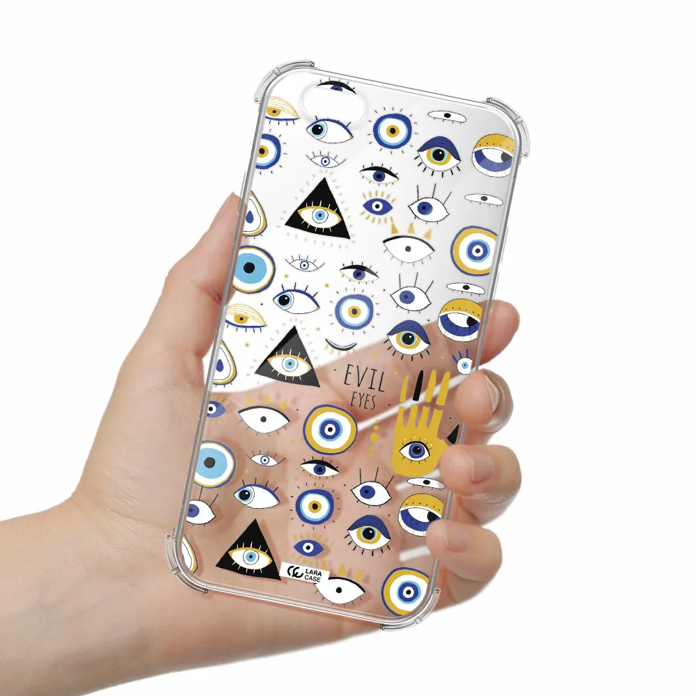 Evil Eyes Apple iPhone 6 Clear PC Case